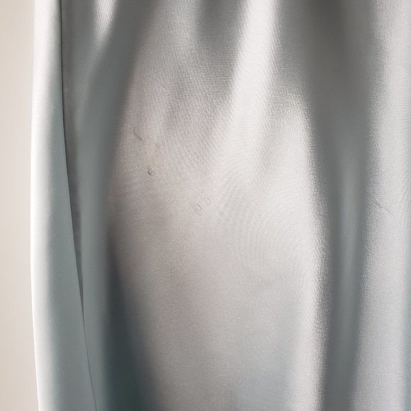 ✨️FINAL SALE✨️ vintage light blue slip with lace details size XL - Picture 6 of 7